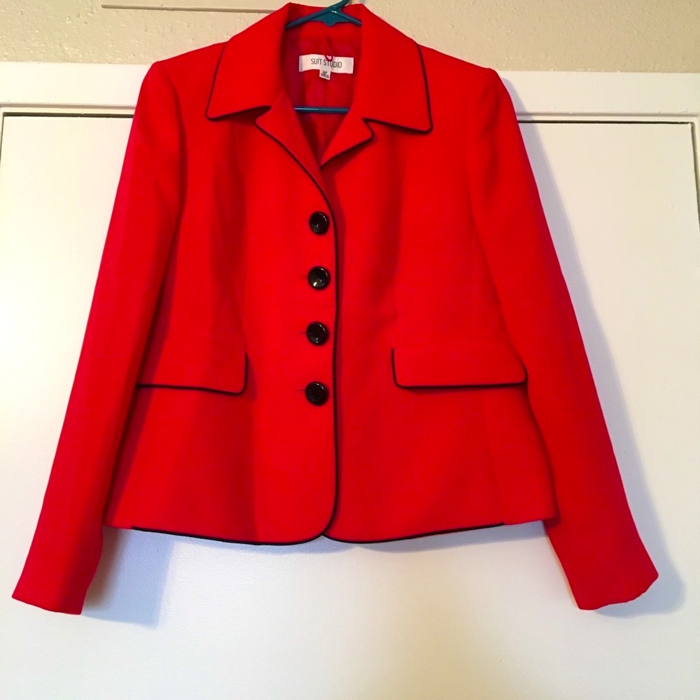 Suit Studio Red Blazer
